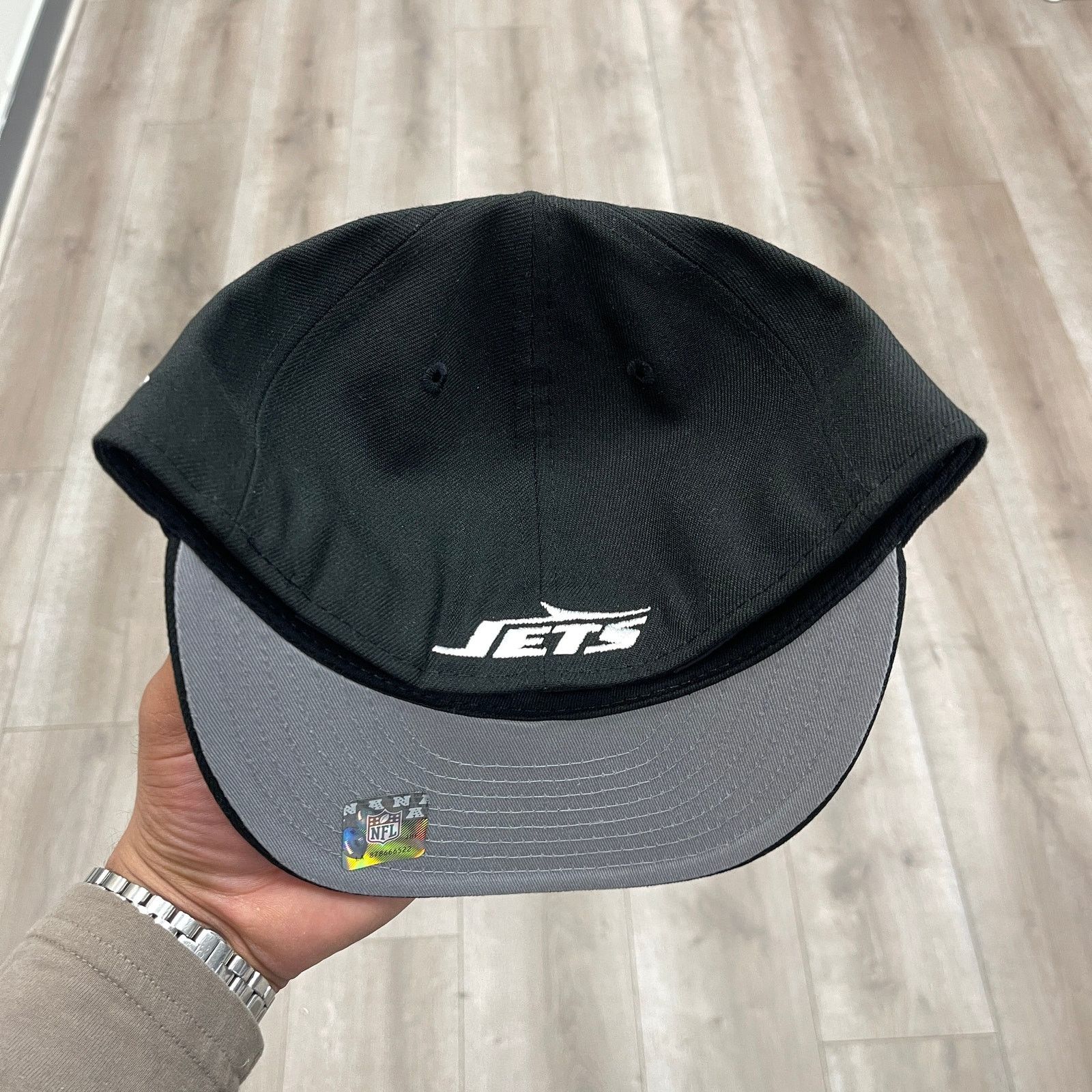 New Era ew Era Black New York Jets Omaha Throwback Low Hat 7 1/4 Size ONE SIZE - 4 Thumbnail
