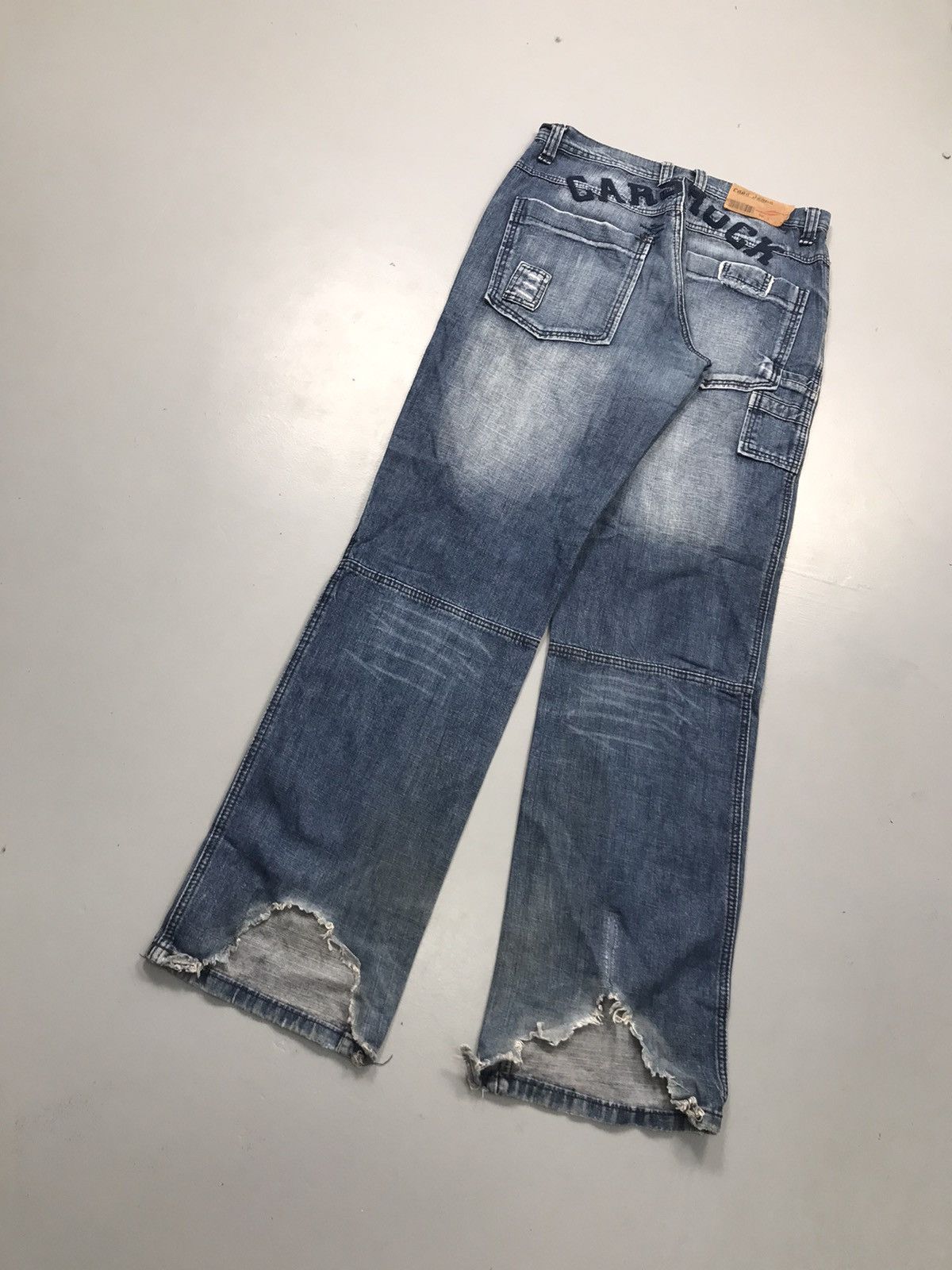 JNCO Vintage cars jeans prints denim Size US 34 / EU 50 - 10 Thumbnail