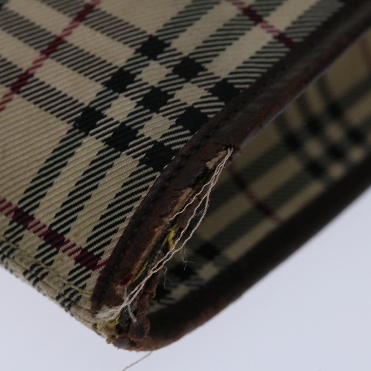 Burberry Burberry Nova Check Shoulder Bag Canvas Beige Brown Size ONE SIZE - 9 Thumbnail