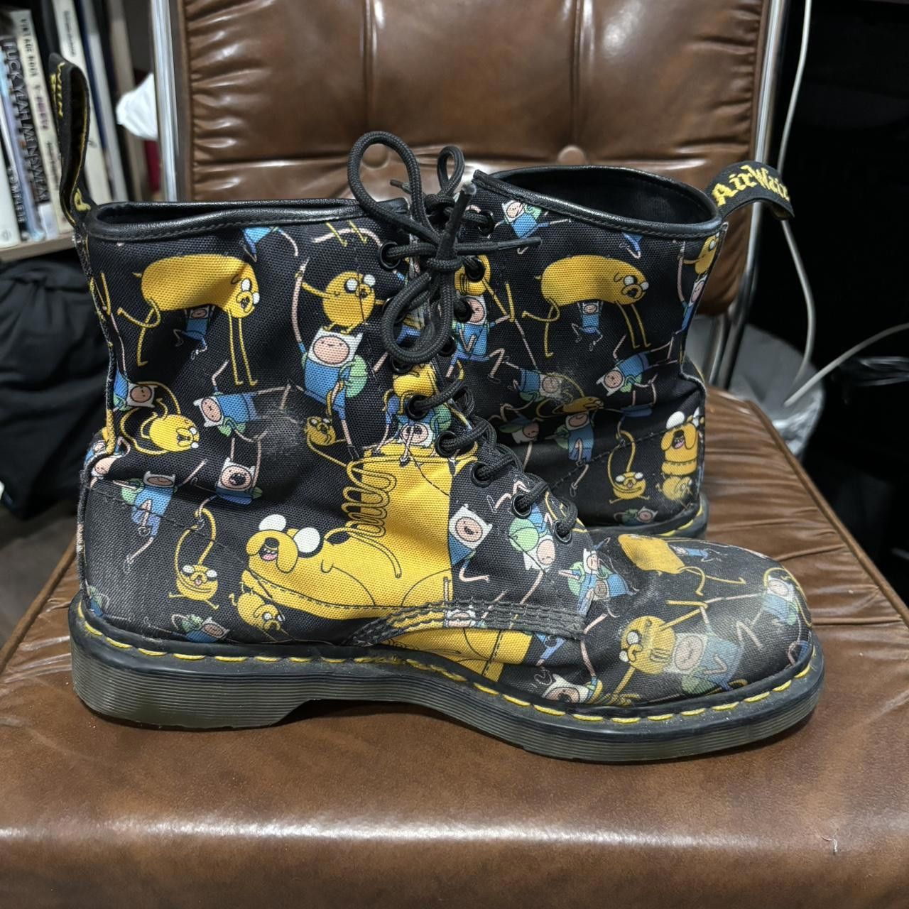 Designer adventure time doc martens boots mens 11 ladies 12 Size US 11 / EU 44 - 5 Thumbnail