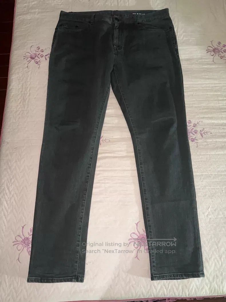 Saint Laurent Paris Saint Laurent Paris Classic Washed Solid Denim Jeans i Size US 36 / EU 52 - 2 Thumbnail
