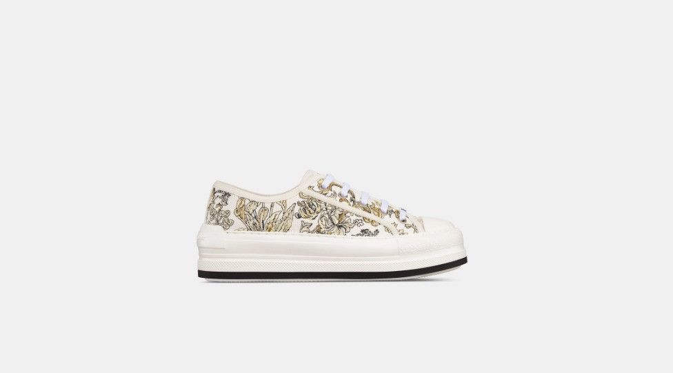 Dior o1w1db11025 KCK385 Platform Low-Top Sneakers in Multicolor Size US 7 / IT 37 - 1 Thumbnail