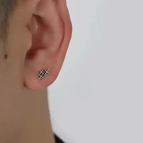 VIBE 💯925 silver vintage earrings Size ONE SIZE - 2 Thumbnail