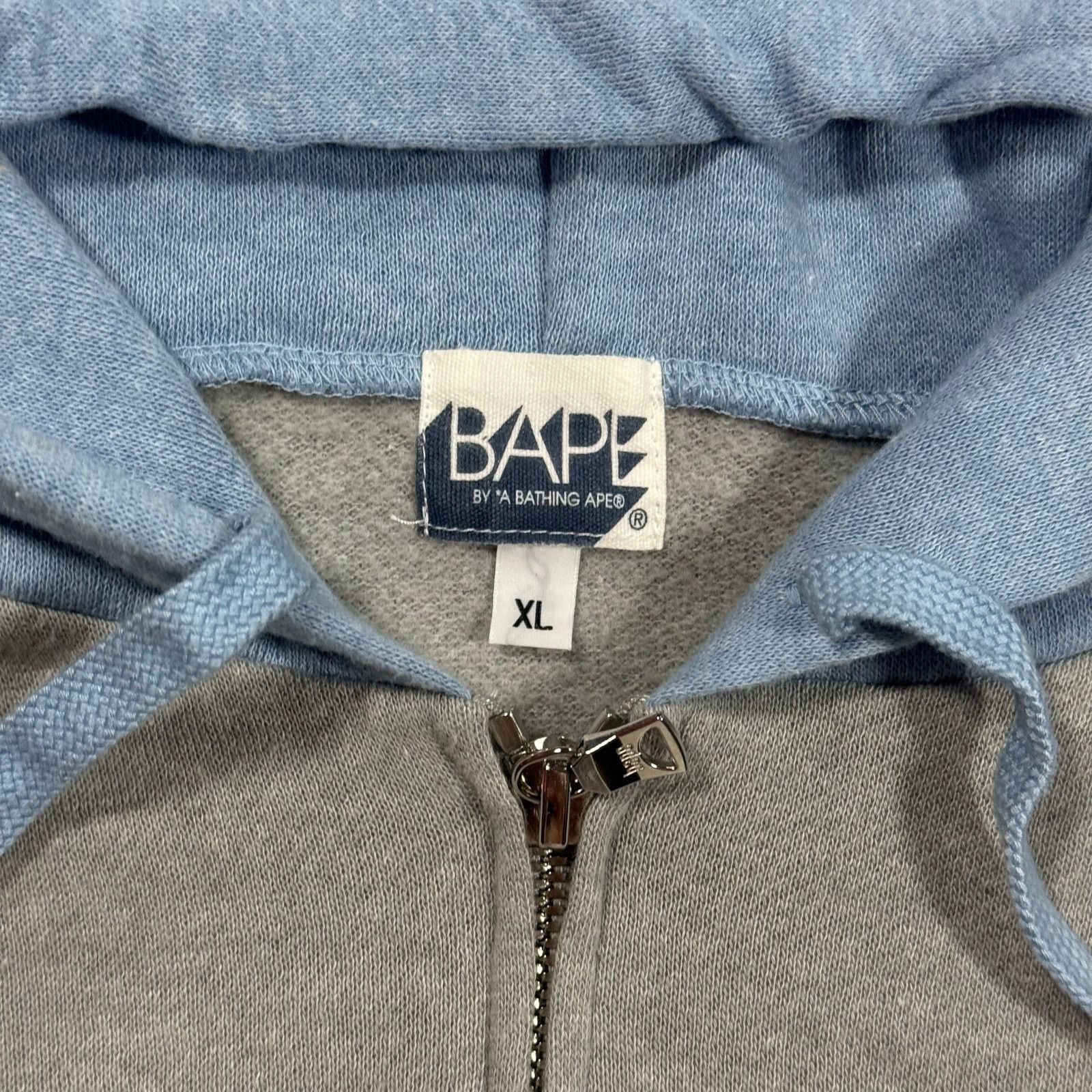 Bape × Nigo Authentic Bape 2000’s Colorblock Full Zip Hoodie XL Size US XL / EU 56 / 4 - 3 Thumbnail