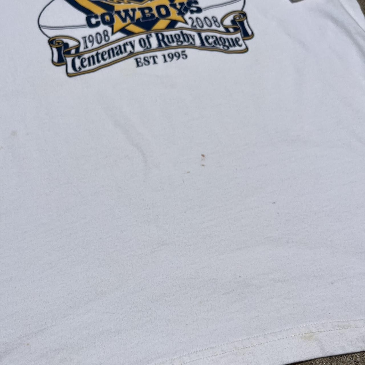 Canterbury of New Zealand × Vintage Vintage 2008 Cowboys NRL Centenary Tee Y2K Canterbury Rugby Size US L / EU 52-54 / 3 - 6 Thumbnail