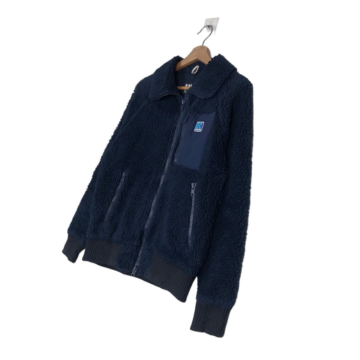 Japanese Brand 🔥Vintage Zipper Fleece Jacket Helly Hansen Japan Size US S / EU 44-46 / 1 - 2 Thumbnail