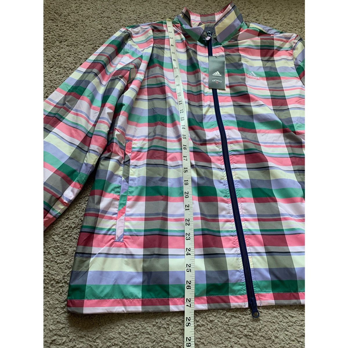 Adidas × Noah NOAH X ADIDAS LOGO PLAID TECH TRACK JACKET Size US L / EU 52-54 / 3 - 7 Thumbnail
