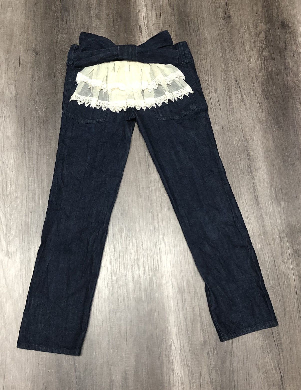Designer × Japanese Brand Japanese Brand Rare Skirt Style Jeans Size 32" / US 10 / IT 46 - 19 Thumbnail