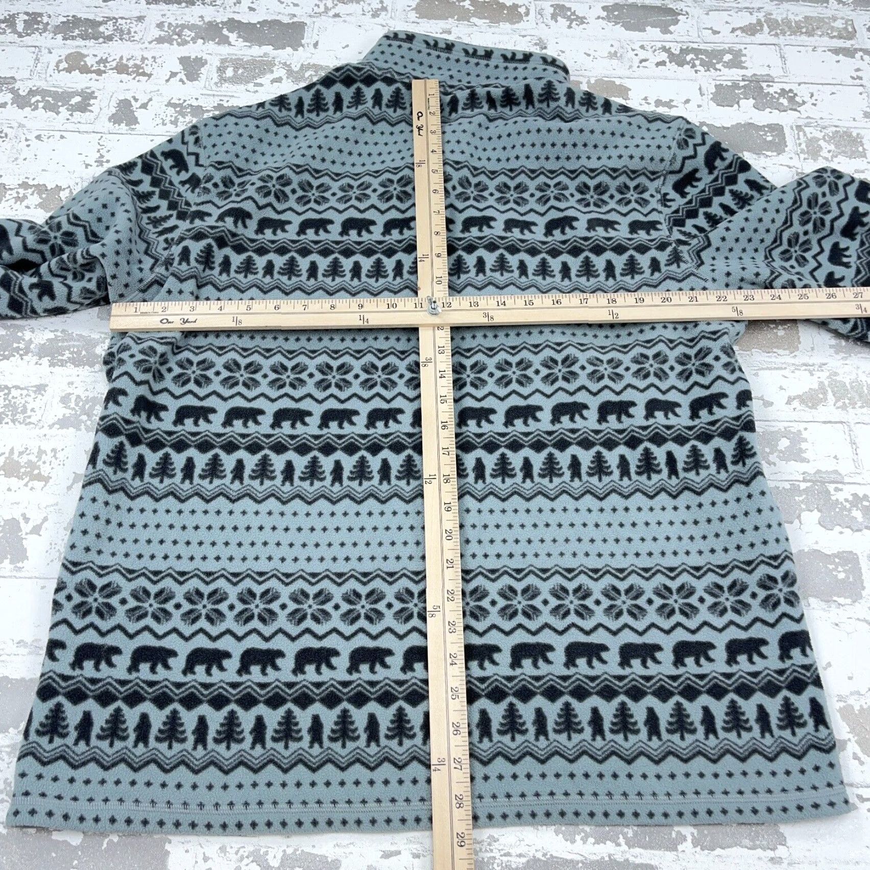 Chubbies Chubbies Sweater Men XL Gray Fleece Pullover Quarter Zip Jacket Nordic Southwest Size US XL / EU 56 / 4 - 7 Thumbnail