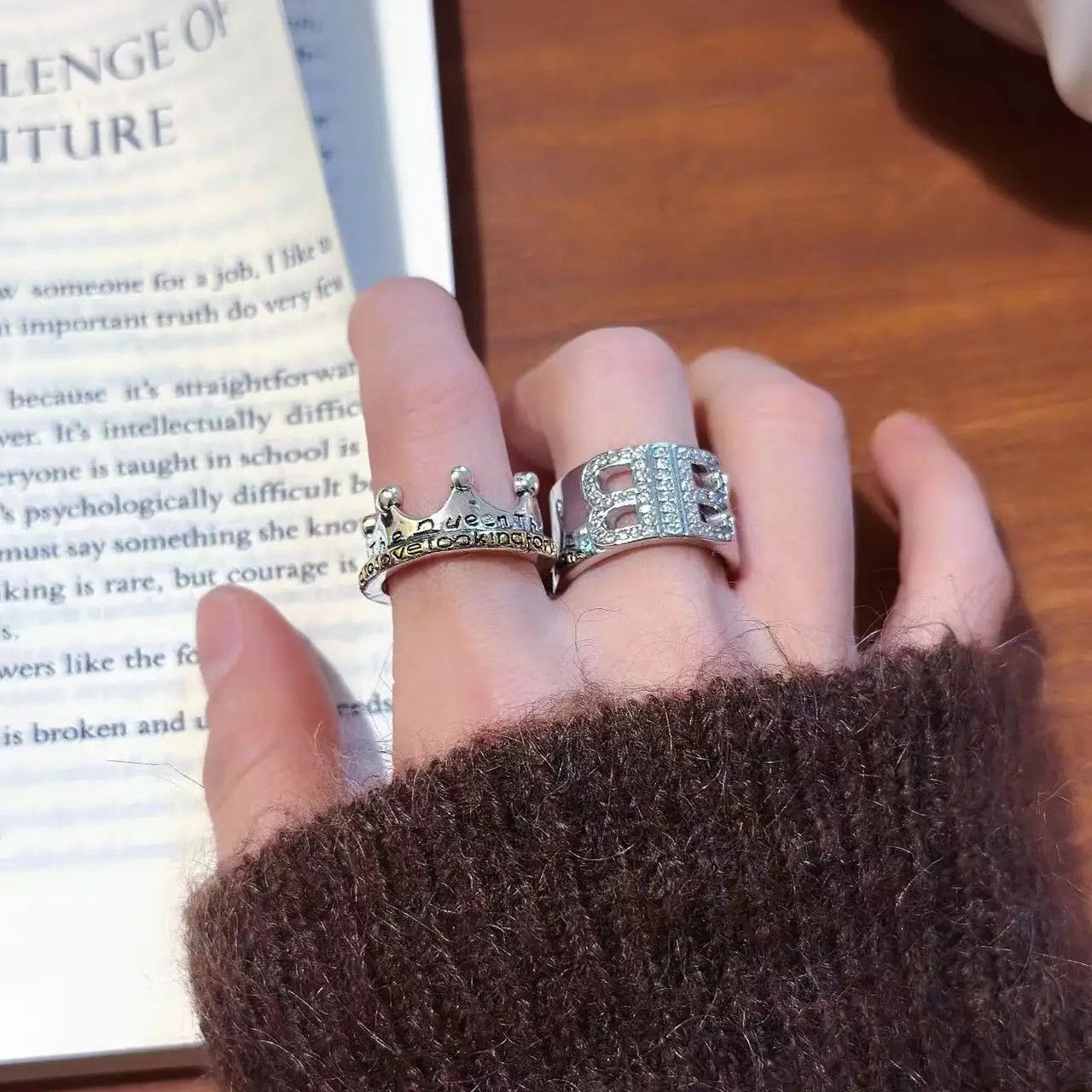 Jewelry × Vintage Retro Saint Benedict Medal Wide Ring Size ONE SIZE - 6 Thumbnail