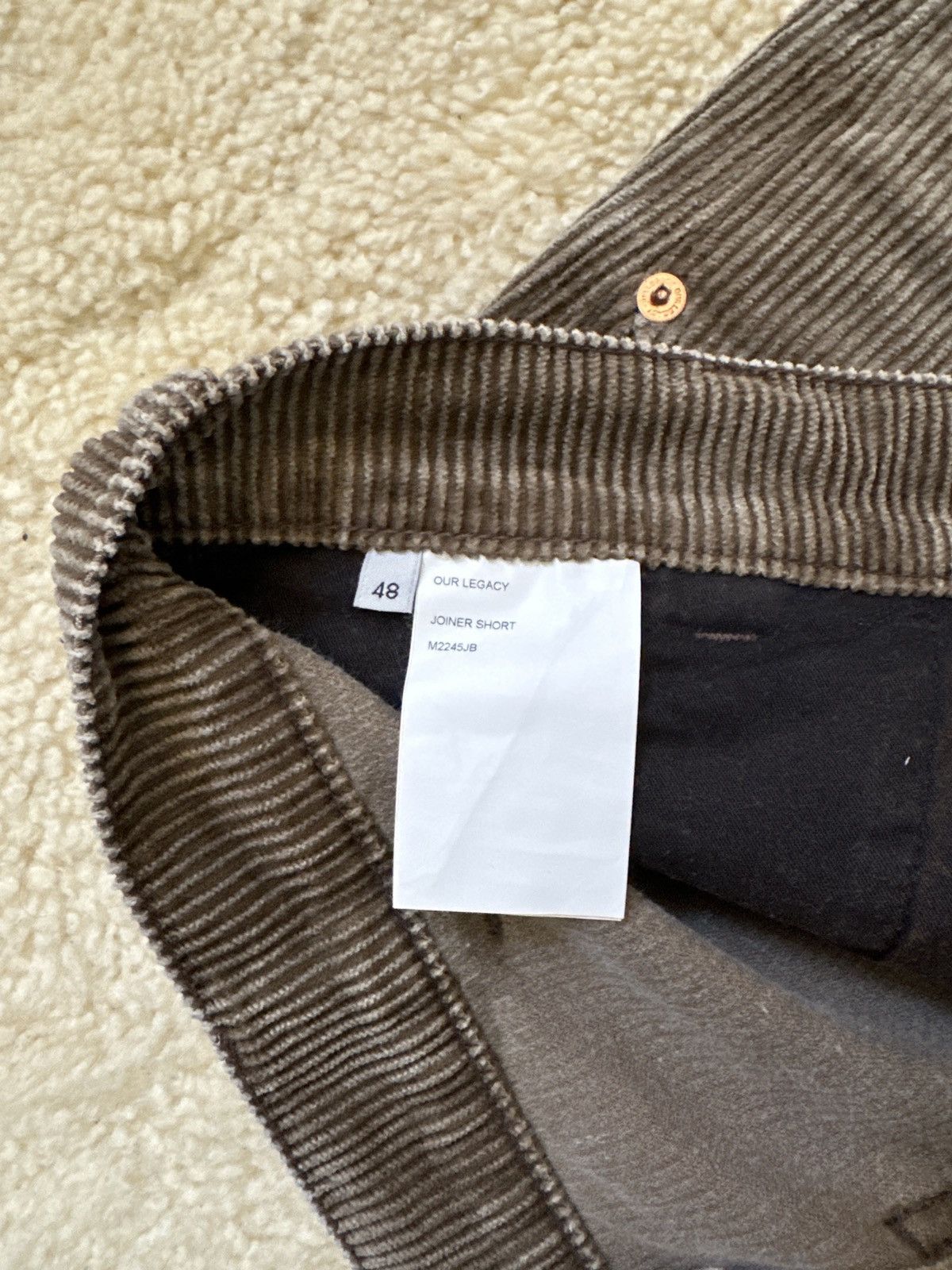 Our Legacy Our Legacy Corduroy Joiner Short Size US 32 / EU 48 - 4 Thumbnail