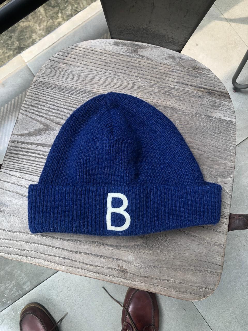 ANACHRONORM Anachronorm Decho Beanie Hat Logo B Worker Japan Made Size ONE SIZE - 1 Thumbnail
