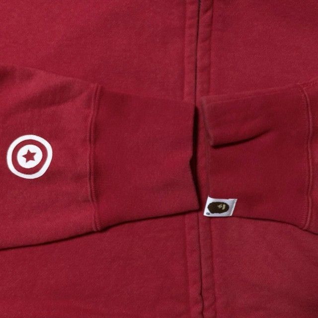 Bape BAPE Shark Full Zip Hoodie black camo x red a bathing ape Size US XXL / EU 58 / 5 - 7 Thumbnail