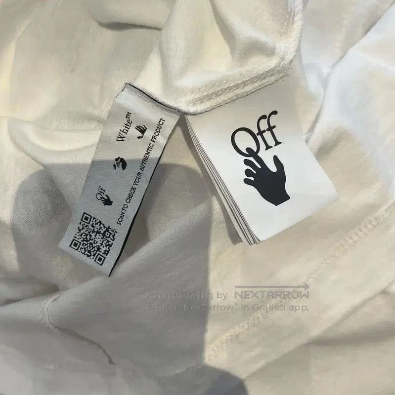 Off-White Off-White Summer Short Sleeve White T-Shirt . Size XS / US 0-2 / IT 36-38 - 4 Thumbnail