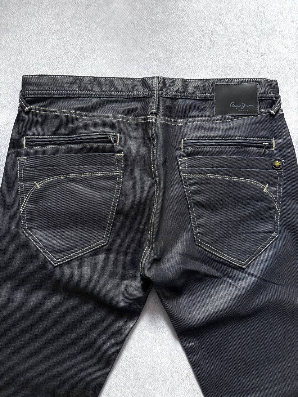 Pepe Jeans Pepe Jeans Waxed Denim Pants Size US 33 - 3 Thumbnail