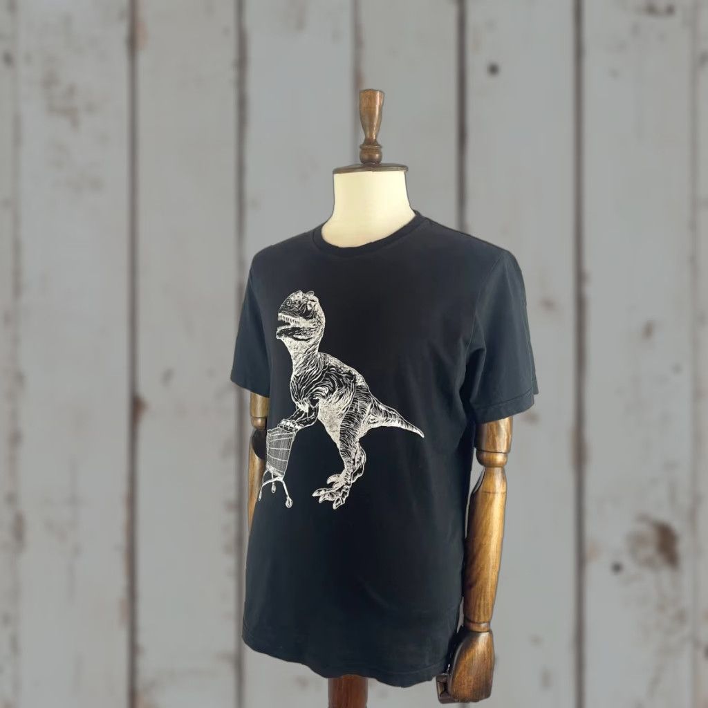 Diesel Diesel T-Shirt Mens Logo Graphic Print Cotton Crew Neck Short Sleeve Black Size L Size US L / EU 52-54 / 3 - 1 Thumbnail