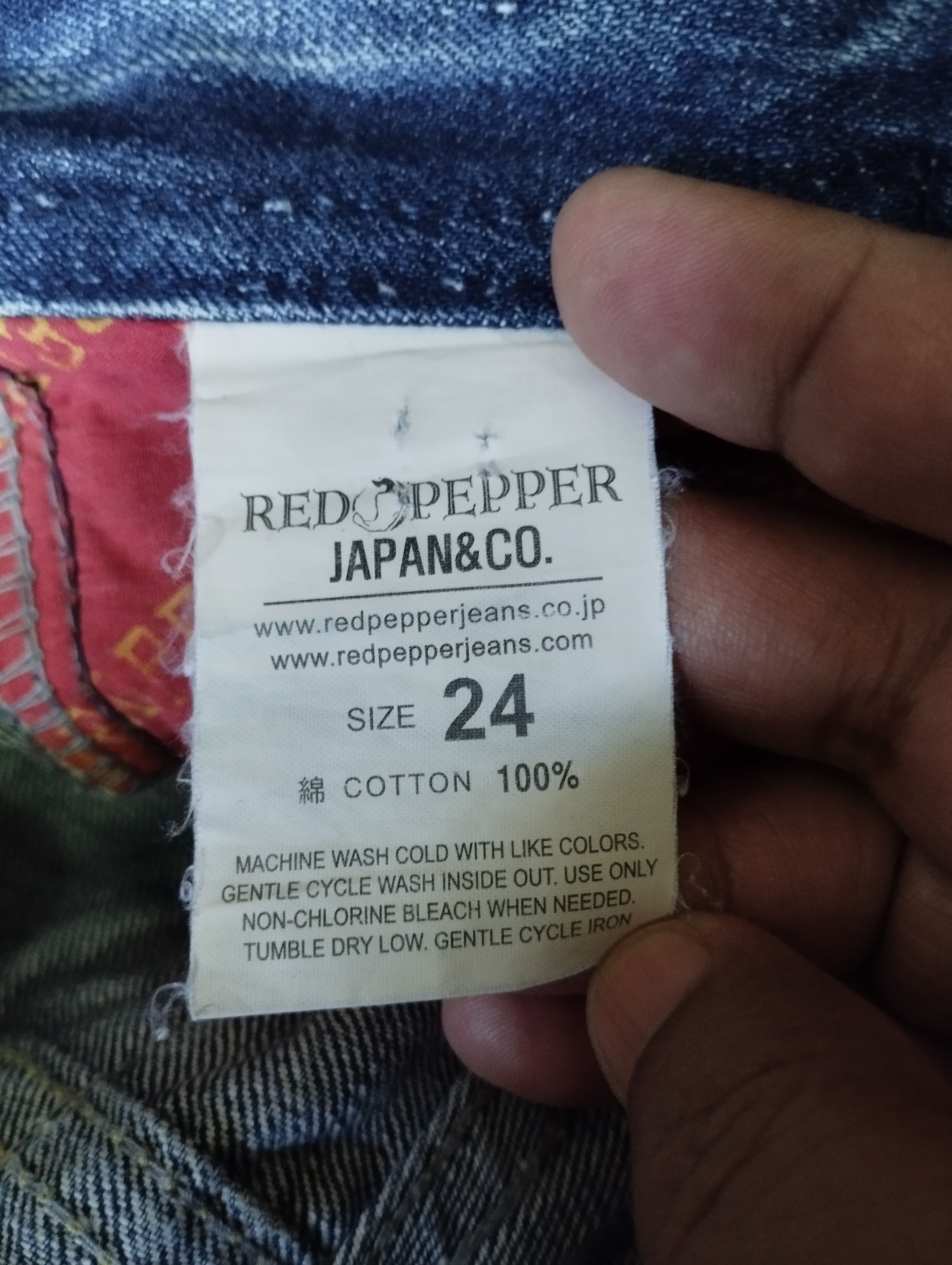 Tornado Mart Flare Jeans Japan Lightning Wash Redpepper Bootcut Jeans Size US 26 / EU 42 - 12 Thumbnail