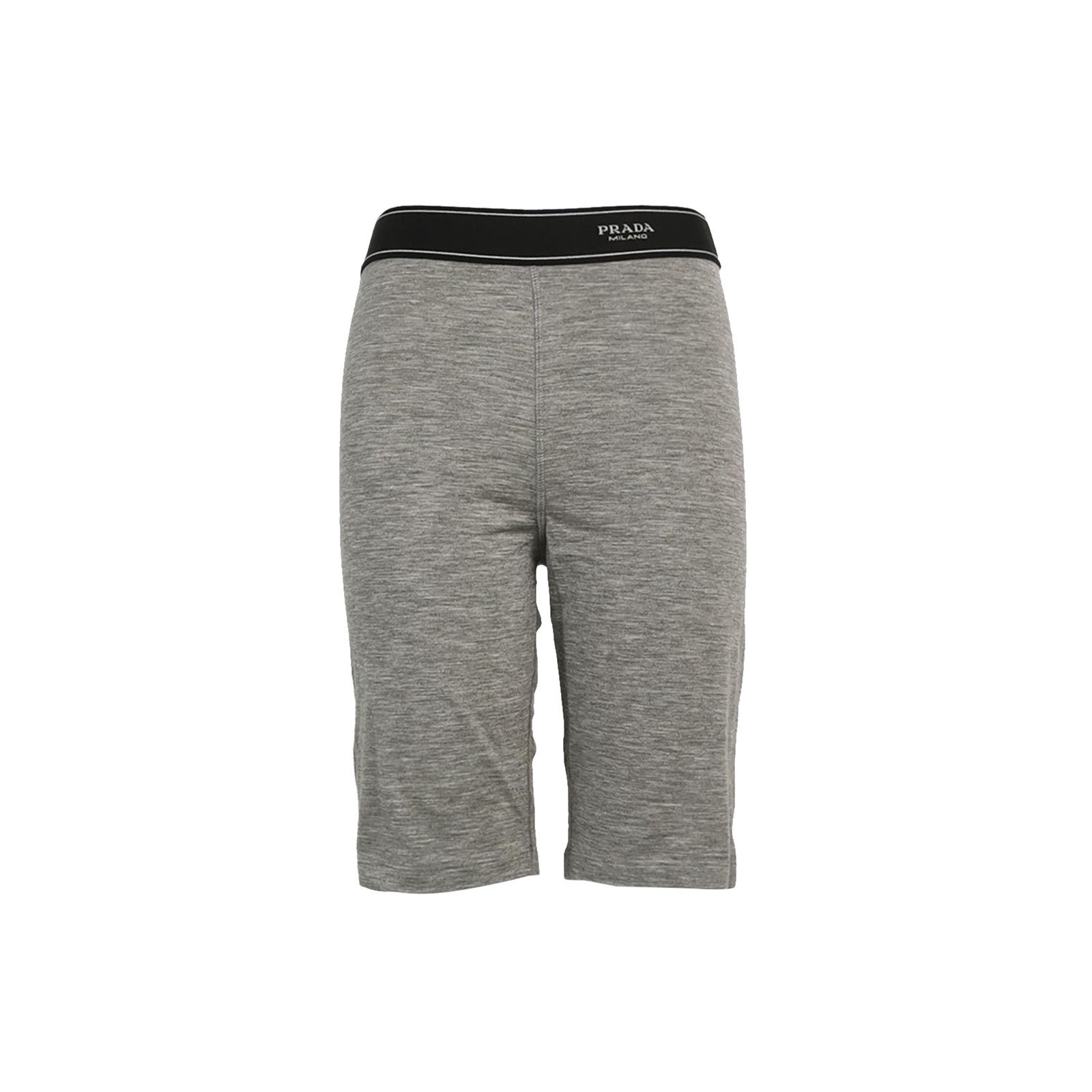 Prada Prada Logo Waistband Knit Shorts Size IT 40 Size 27" / US 4 / IT 40 - 1 Thumbnail