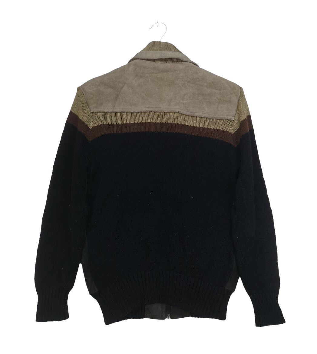 Aran Isles Knitwear 🔥Vintage leather Jacket Size US M / EU 48-50 / 2 - 2 Thumbnail