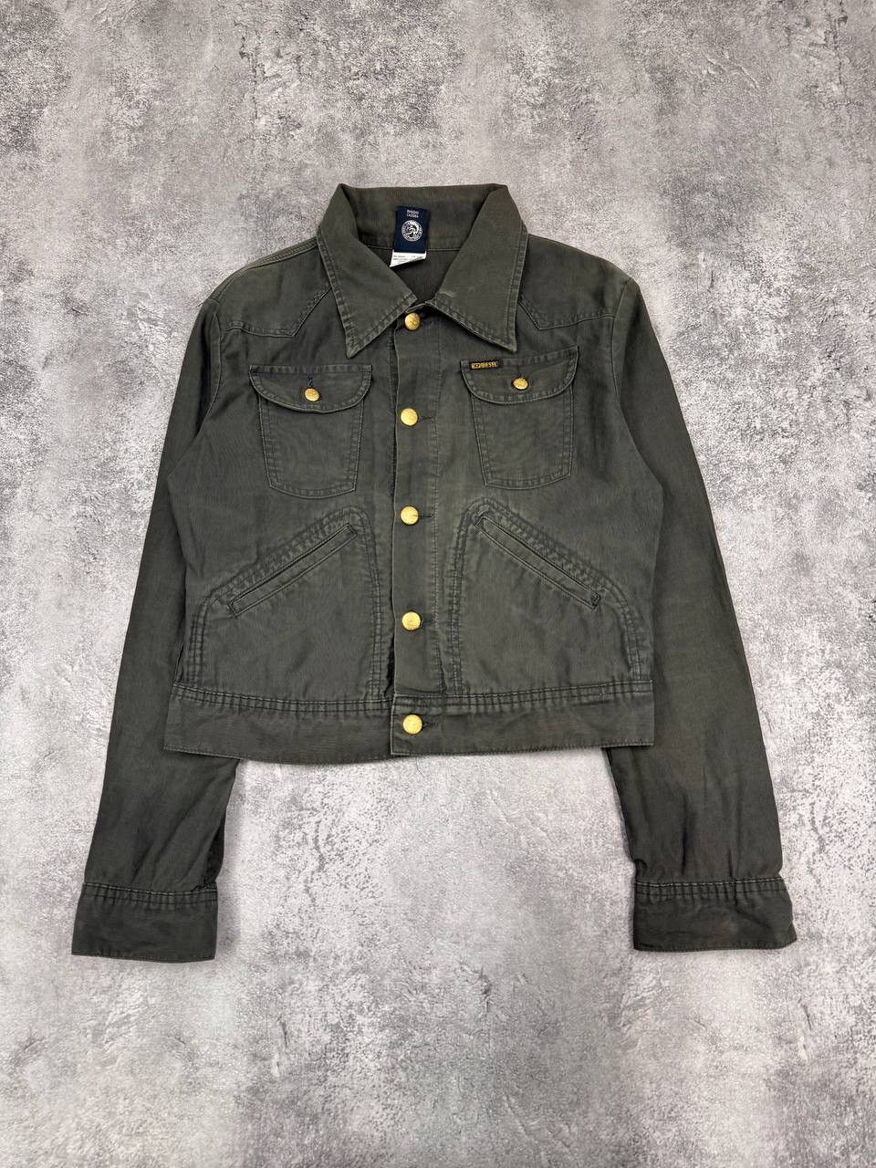 Diesel Diesel Vintage Women Jacket Green Size M Size M / US 6-8 / IT 42-44 - 1 Thumbnail