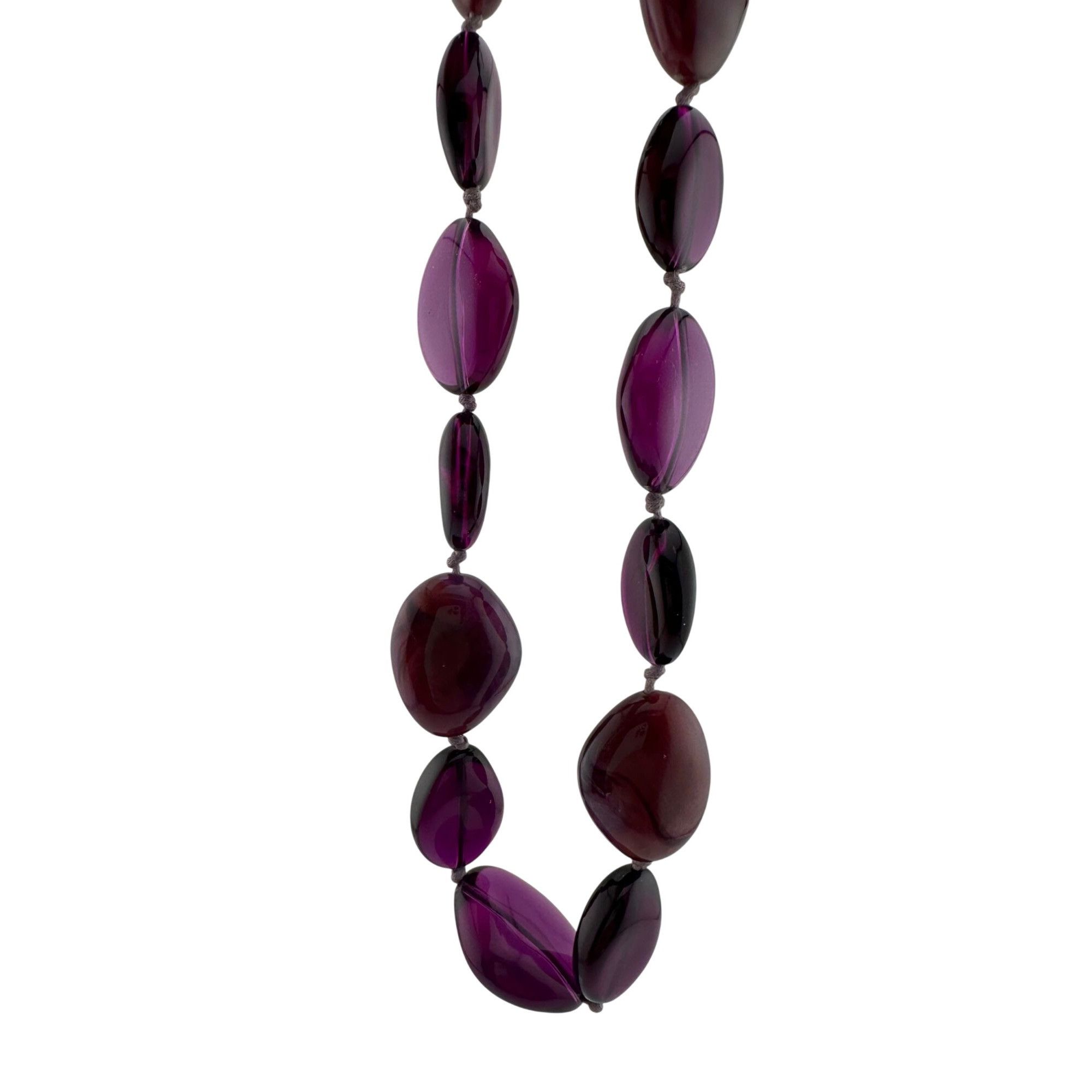 Other Women's Chunky Purple Necklace with Clasp Size ONE SIZE - 18 Thumbnail
