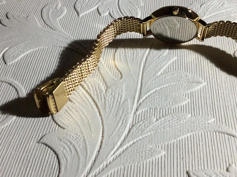 Skagen Skagen Gold dial gold mesh stainless steel watch Size ONE SIZE - 10 Thumbnail