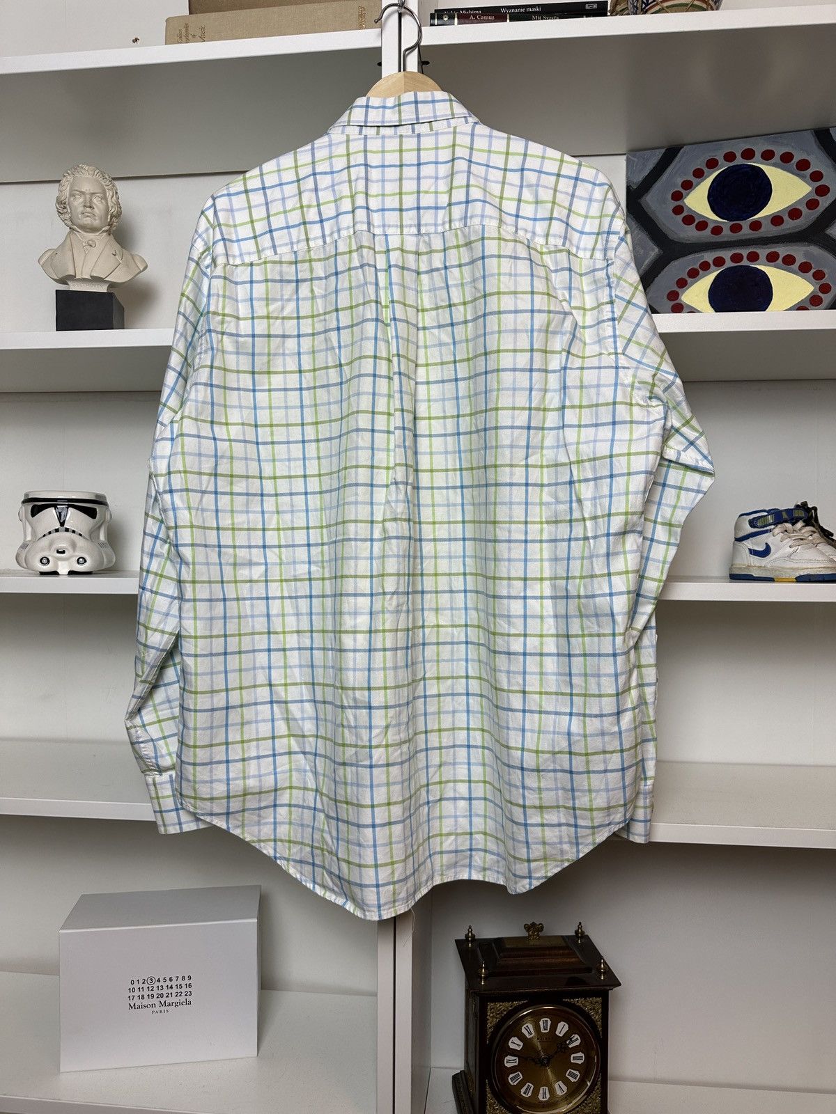 Burberry White tartan Burberry shirt Size US XL / EU 56 / 4 - 11 Thumbnail