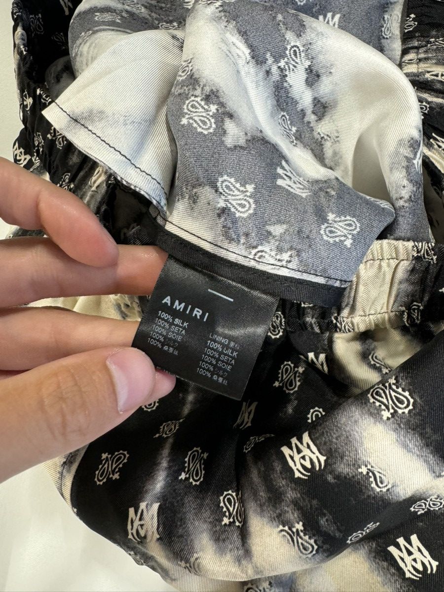 Amiri Amiri Paisley Silk Shorts NEW 1000$ Size US 32 / EU 48 - 5 Thumbnail