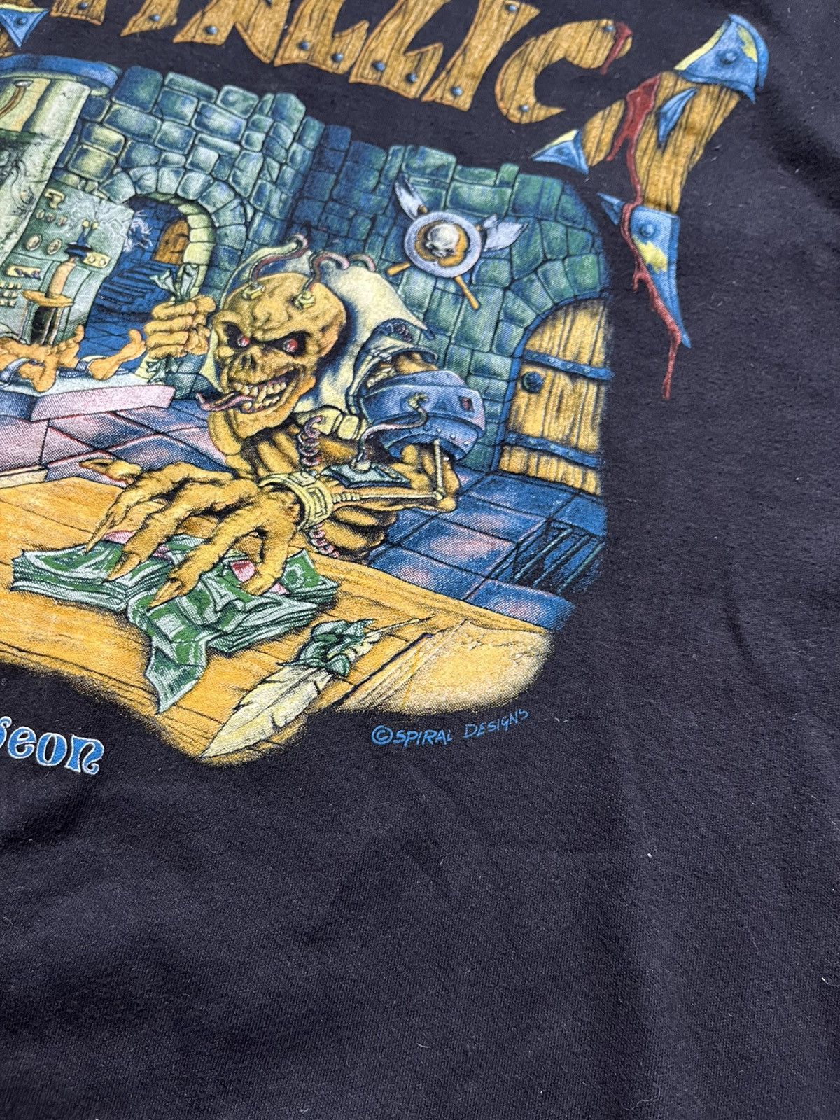 Band Tees Vintage 90s Metallica Sandman’s Bootleg Longsleeve Tee Size US L / EU 52-54 / 3 - 5 Thumbnail