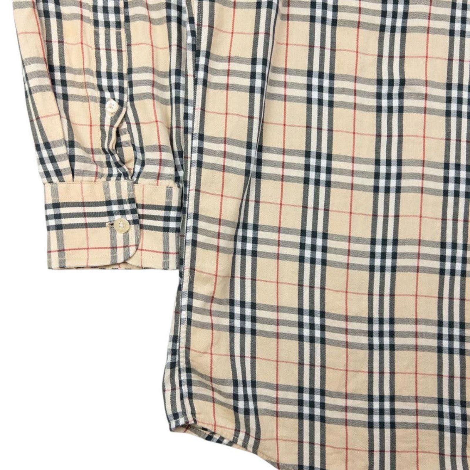 Burberry Vintage Burberry Nova Check Long Sleeve Button Up Shirt S Size US S / EU 44-46 / 1 - 5 Thumbnail