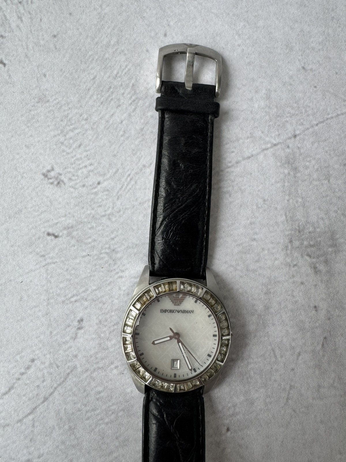 Emporio Armani × Vintage Emporio Armani Watch Vintage Size ONE SIZE - 11 Thumbnail