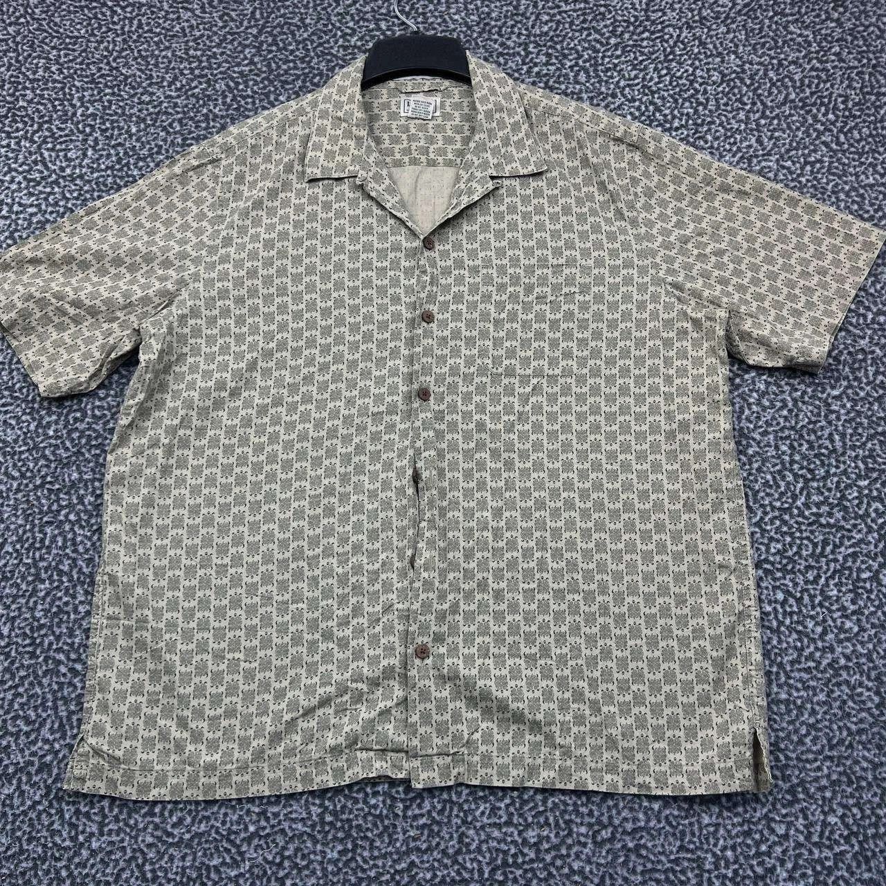 L.L. Bean L.L. Bean Button Up Shirt Men Hawaiian Turtle Cotton L Size US L / EU 52-54 / 3 - 1 Thumbnail