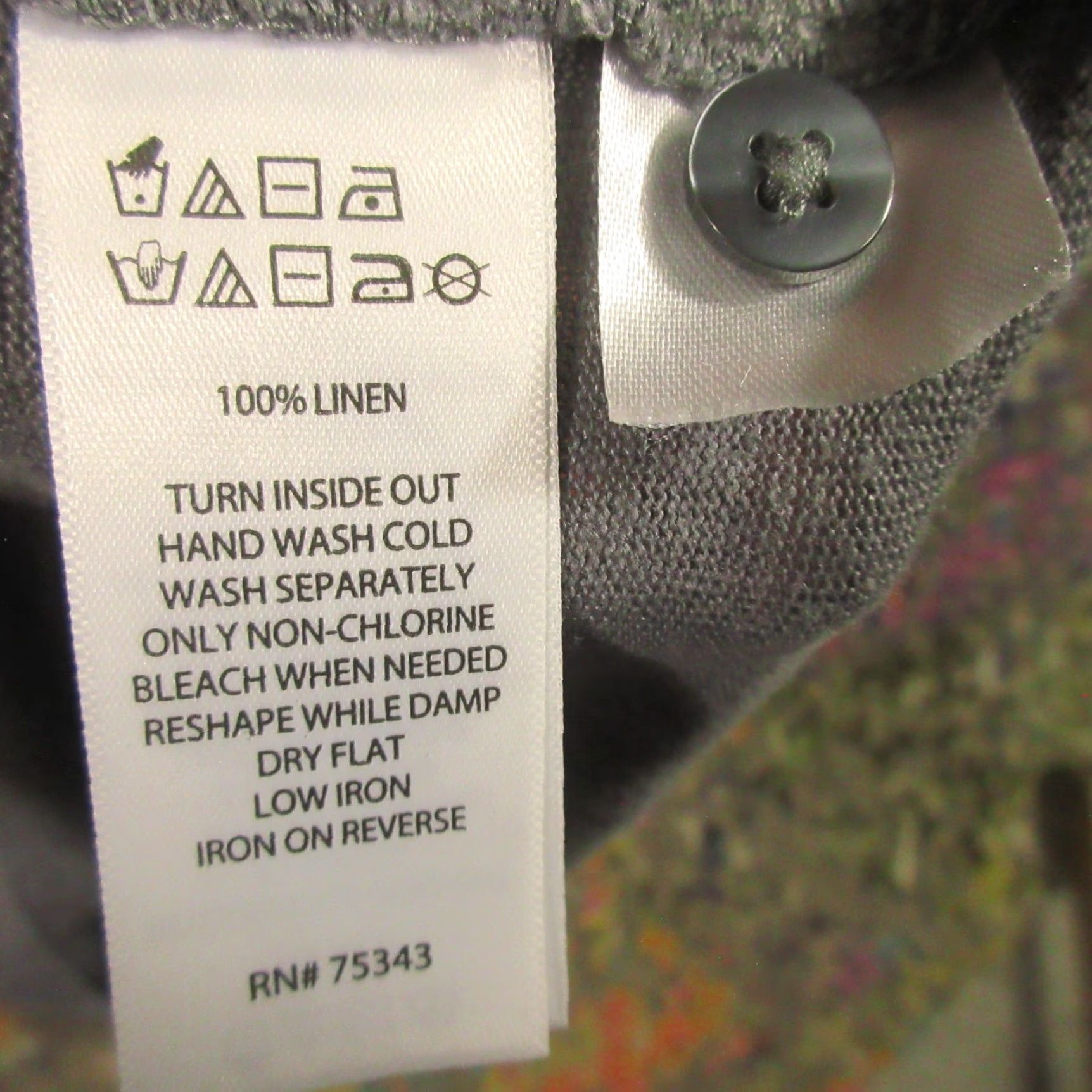 Christian Lacroix Christian Lacroix Linen Polo Shirt Mens XL Gray Short Sleeve Stretch Golf EUC Size US XL / EU 56 / 4 - 5 Thumbnail