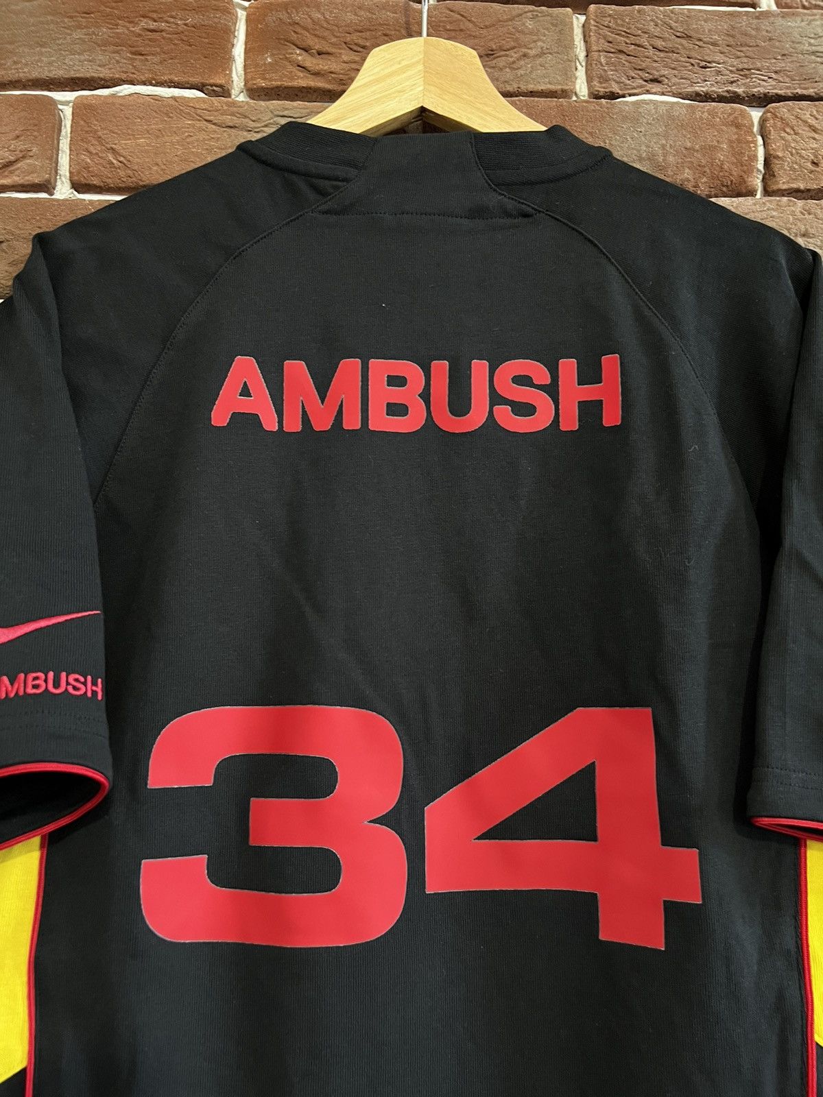 Ambush Design × Nike Rare Ambush Design Nike Soccer Jersey Hype Streetwear S Blac Size US S / EU 44-46 / 1 - 4 Thumbnail