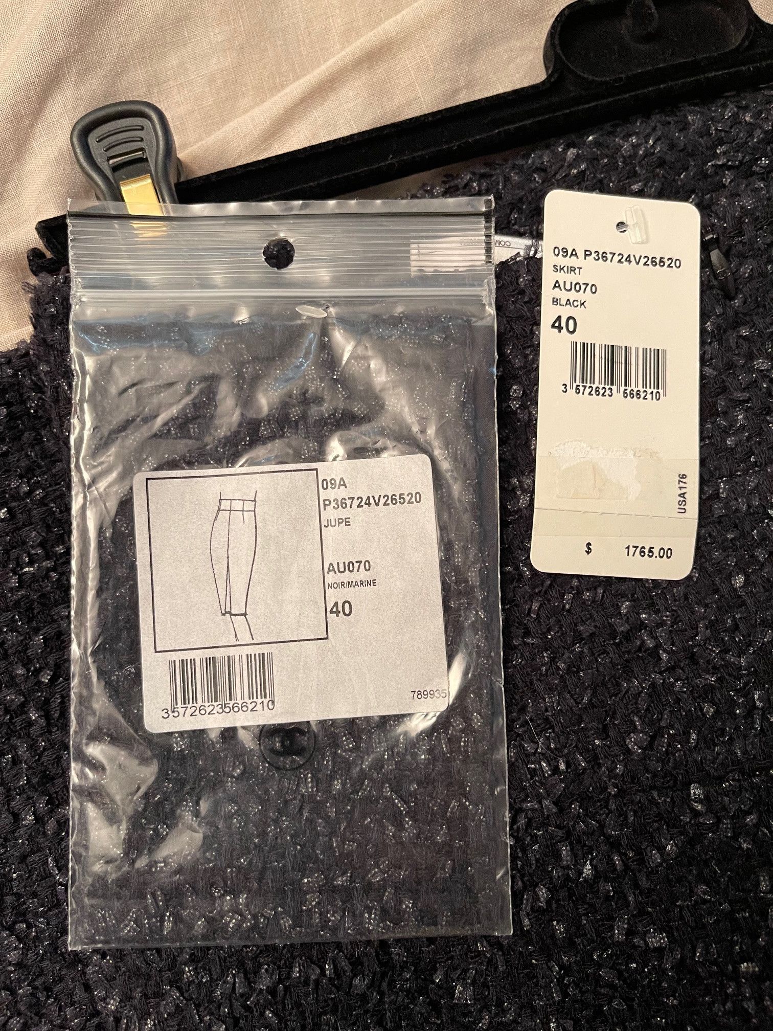Chanel NEW CHANEL SKIRT Size 27" / US 4 / IT 40 - 9 Thumbnail