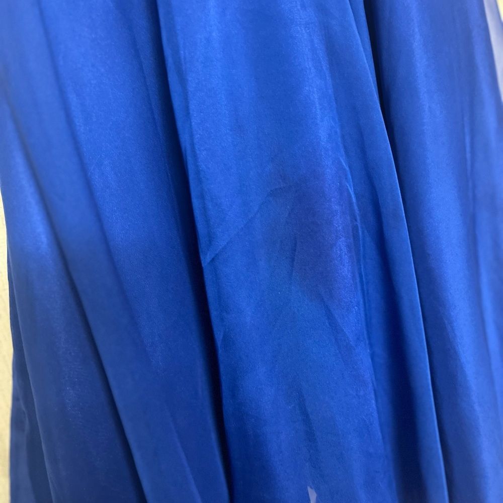 Other Anny Lee Blue Strapless Rhinestone Skater Dress XS Prom Home Size XS / US 0-2 / IT 36-38 - 7 Thumbnail