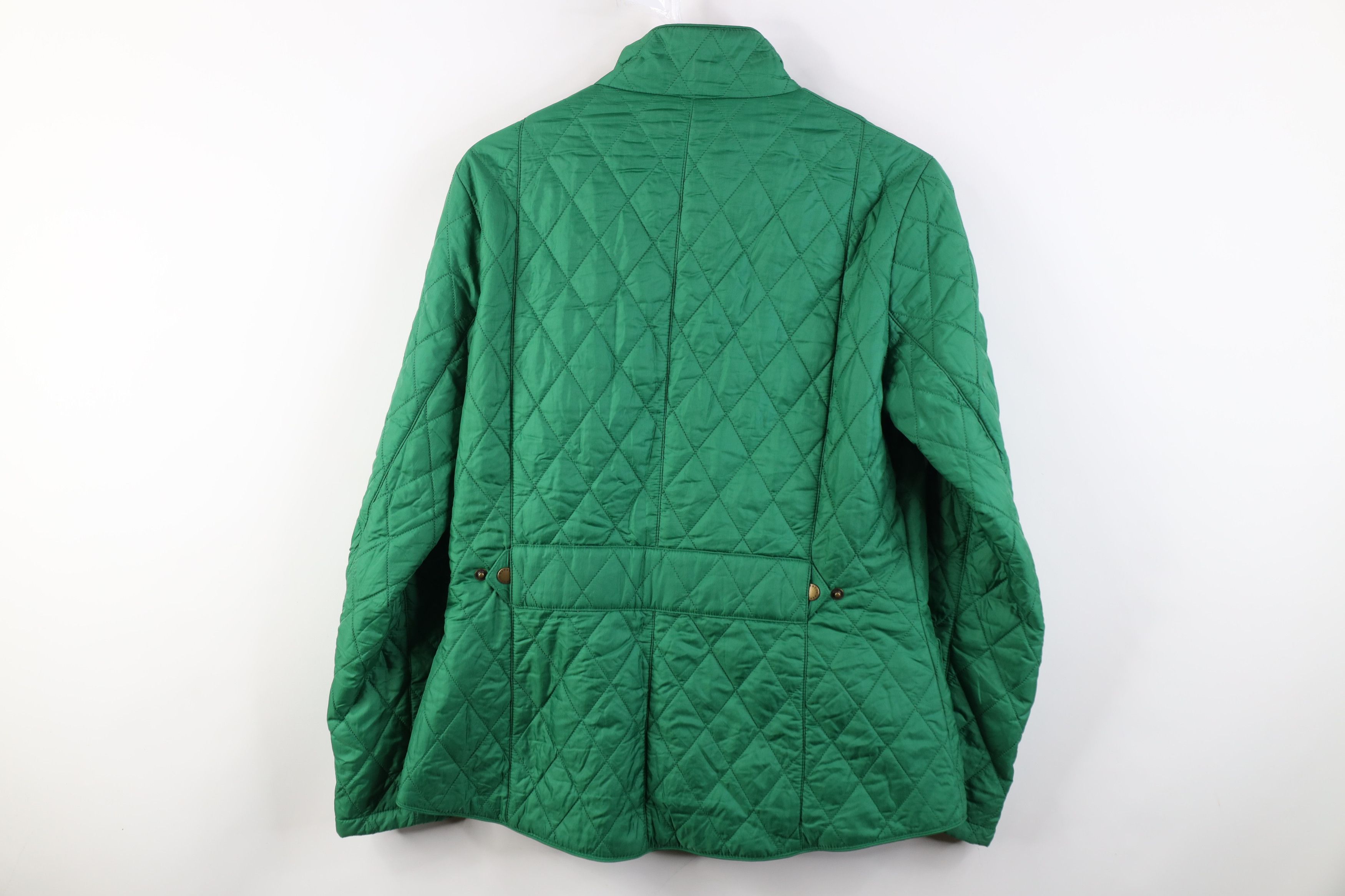 Barbour Barbour Cavalry Quilted Full Zip Jacket Kelly Green Size L / US 10 / IT 46 - 15 Thumbnail