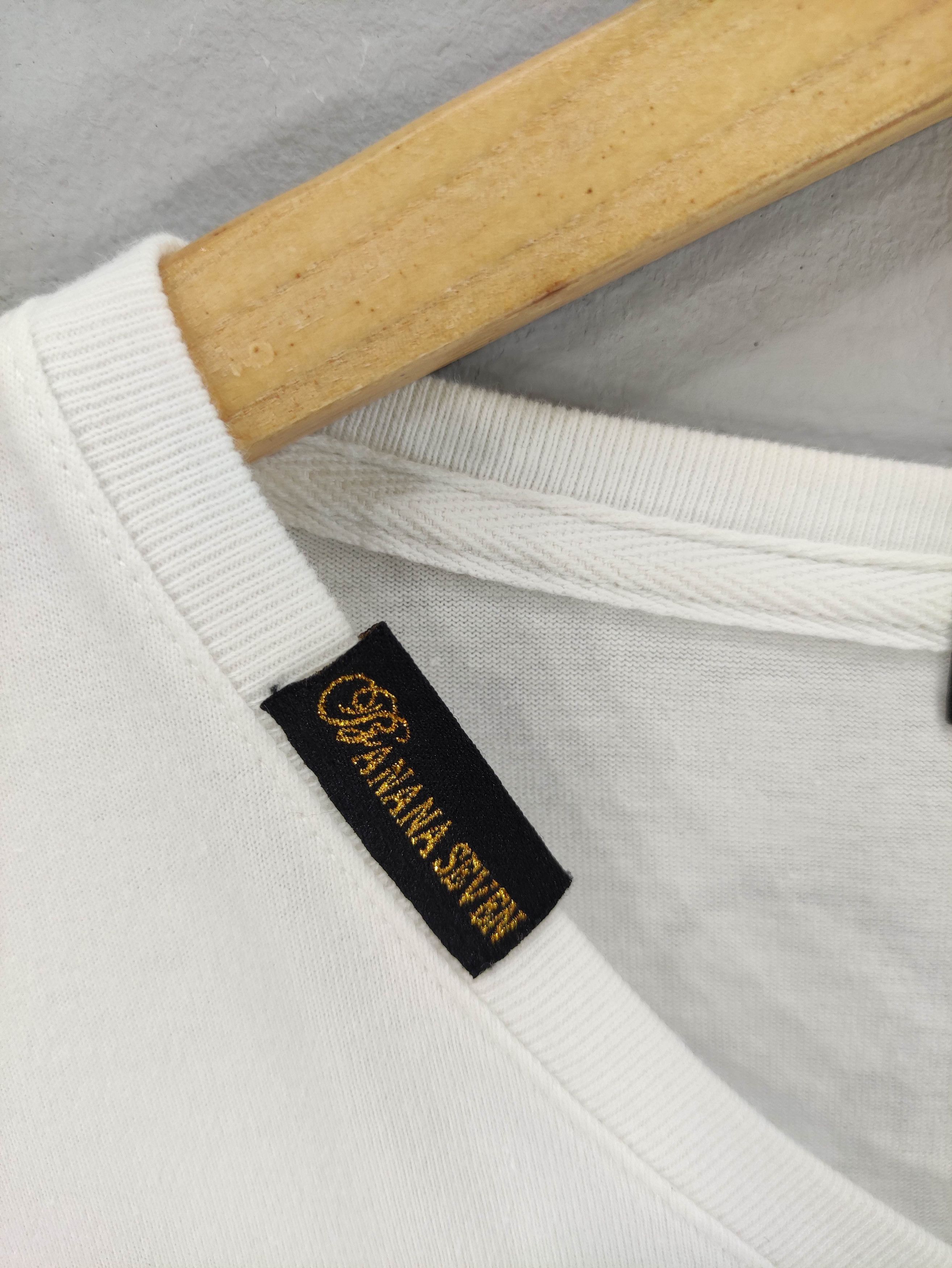 Japanese Brand Vintage Banana Seven Long Sleeve Tshirt Embroidered Logo Size US S / EU 44-46 / 1 - 4 Thumbnail
