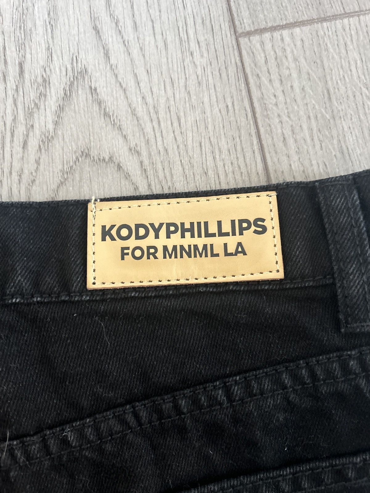 MNML Mnml d269 straight denim Size US 31 - 6 Thumbnail
