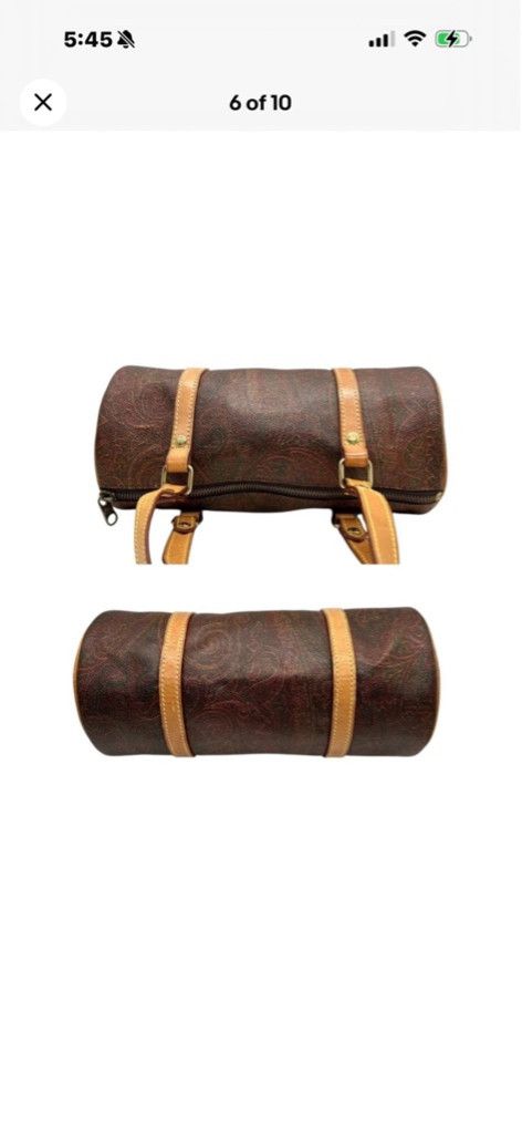 Etro Etro Milano paisley barrel bag Size ONE SIZE - 6 Thumbnail