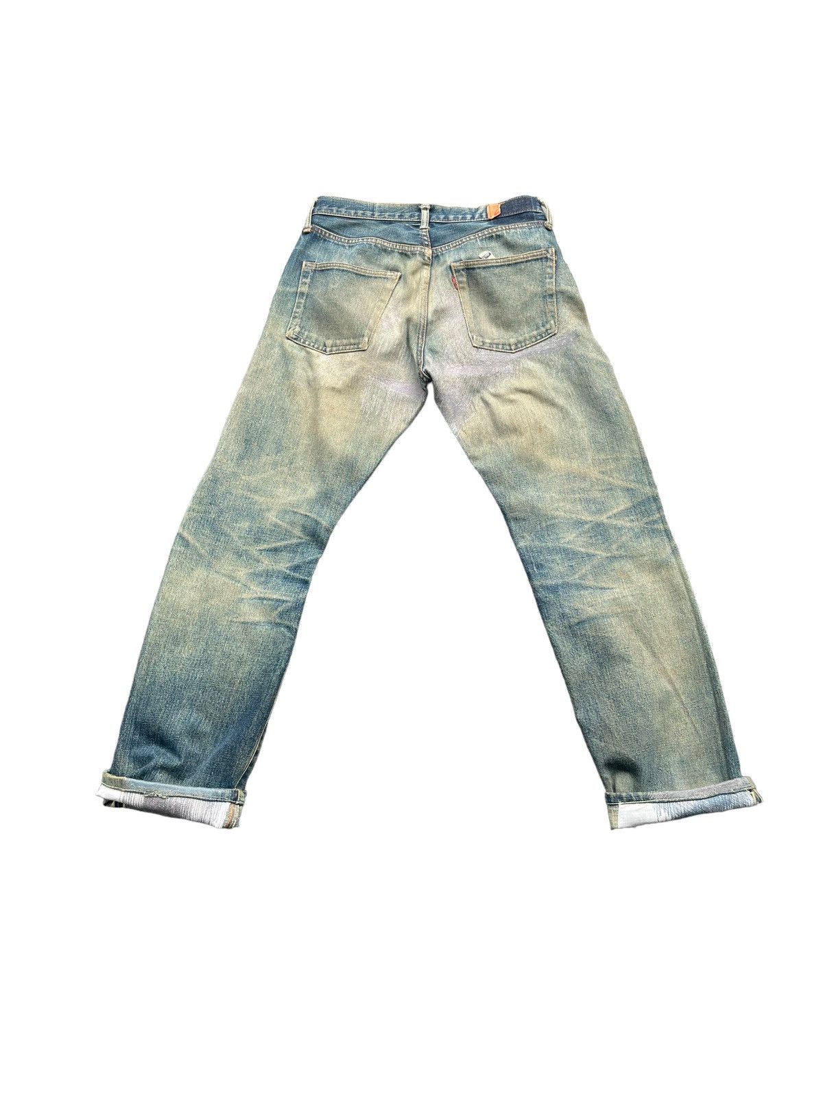 Denime Vintage Denime Selvedge Distresed Denim Size US 30 / EU 46 - 10 Thumbnail