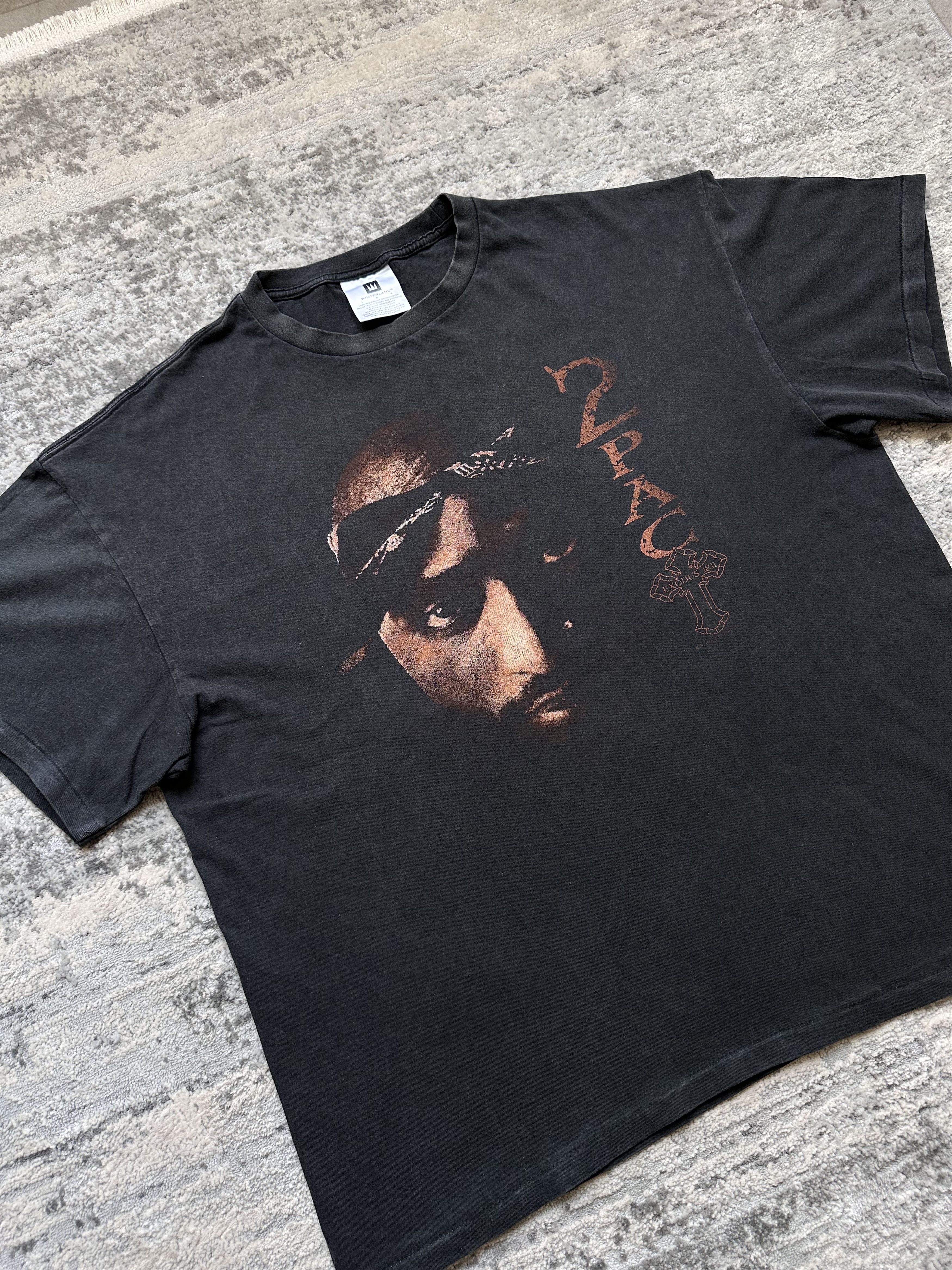 Band Tees × Vintage Tupac 2 pac Exodus 1993 vintage t shirt Size US L / EU 52-54 / 3 - 2 Thumbnail