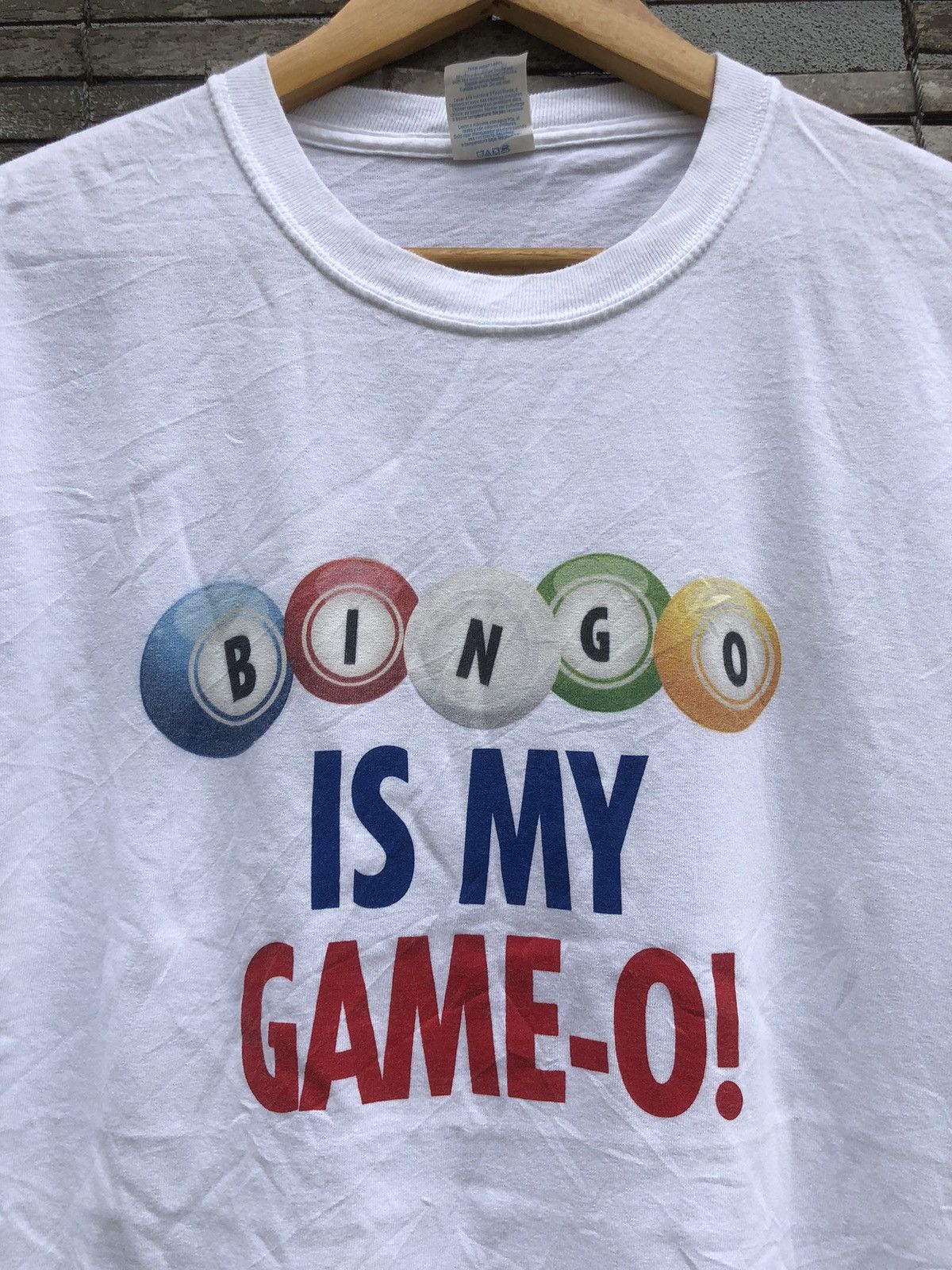 Vintage Vintage Y2K BINGO Is My Game Tshirt Size US L / EU 52-54 / 3 - 2 Thumbnail
