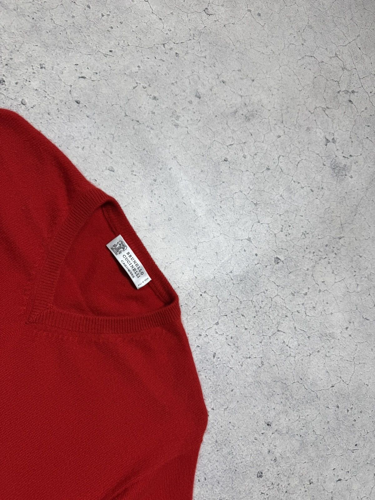 Brunello Cucinelli Brunello Cucinelli Cashmere Luxury Red Sweater Size 46 Size US S / EU 44-46 / 1 - 5 Thumbnail