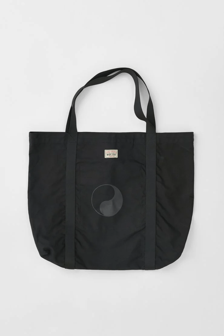 バッグ stussy our legacy beach tote Our Legacy - Beach Tote Black Heavy Twill