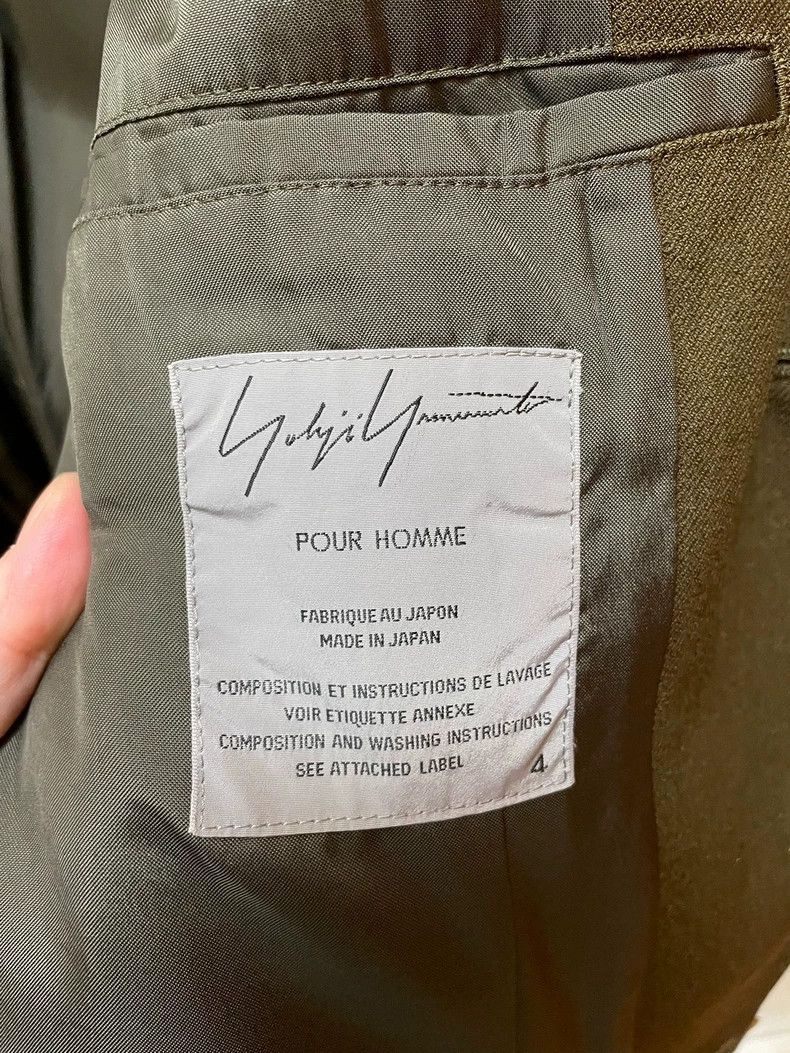 Yohji Yamamoto Yohji Yamamoto size 4 02 AW Zipper Button Suit 2501-Nextarr Size 38R - 6 Thumbnail