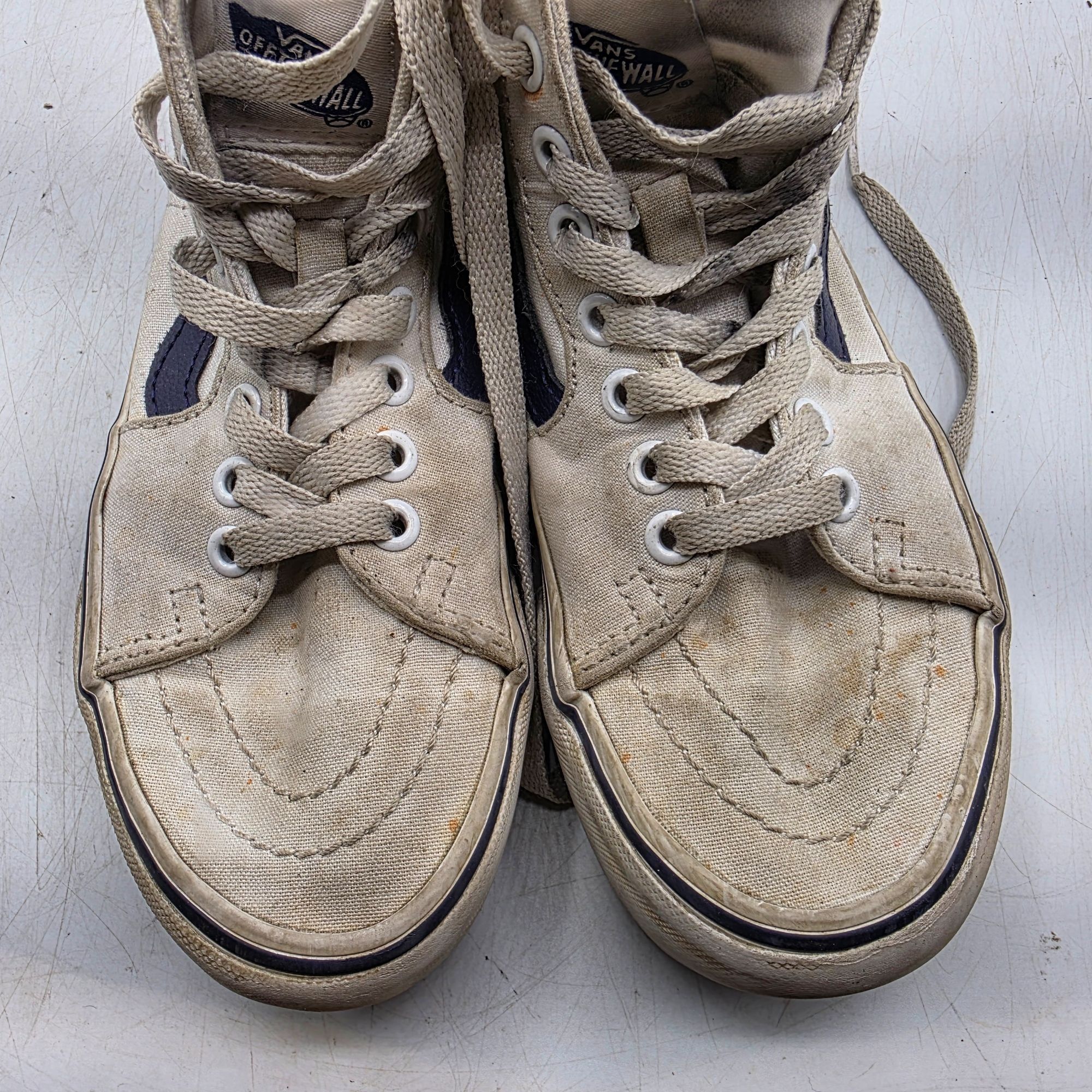 Vans Vans SK8 Hi Tapered Womens Size 5 Stackform Navy True White Size US 5 / IT 35 - 11 Thumbnail