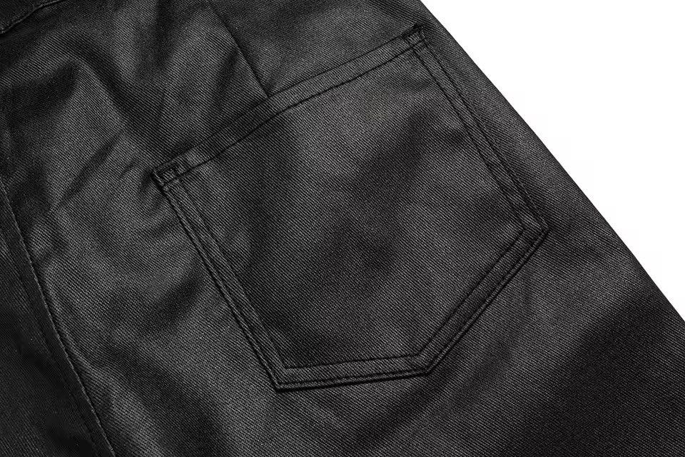Other Gothic Punk Zipper Baggy Bootcut Flared Pants Size US 32 / EU 48 - 6 Thumbnail