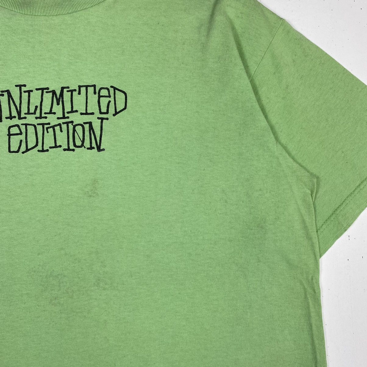 Stussy Vintage 00's STUSSY UNLIMITED EDITION Faded Distressed Tee Size US L / EU 52-54 / 3 - 5 Thumbnail