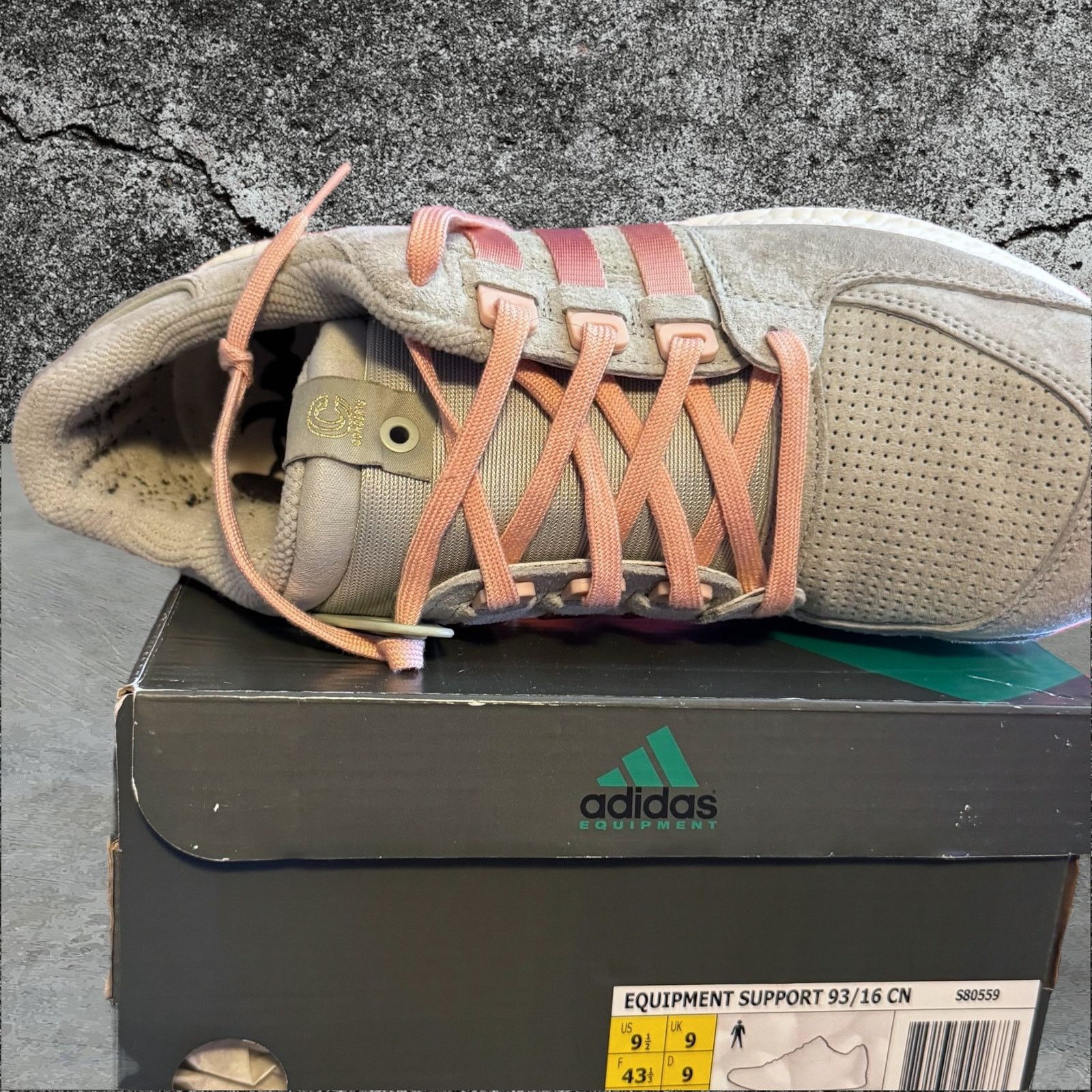 Adidas Adidas CONCEPTS X EQT SUPPORT 93/16 CN 'BLUE ROOM' • 9.5M Size US 9.5 / EU 42-43 - 4 Thumbnail